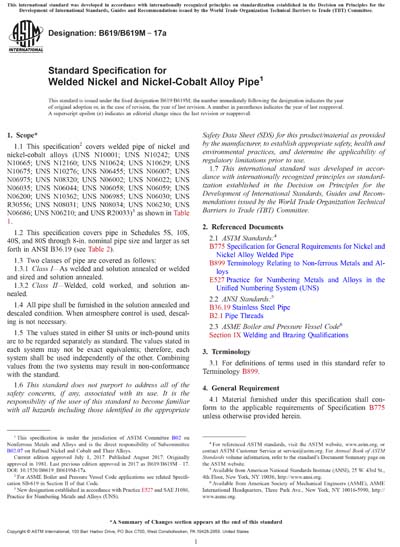 Standards PDF Cover Page