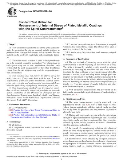 Standards PDF Cover Page