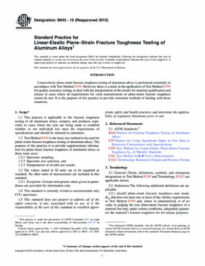 Standards PDF Cover Page
