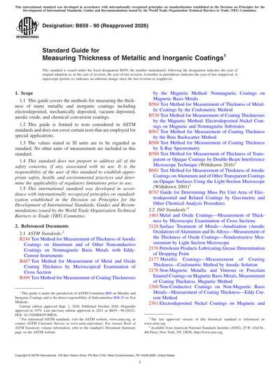 Standards PDF Cover Page