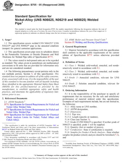 Standards PDF Cover Page