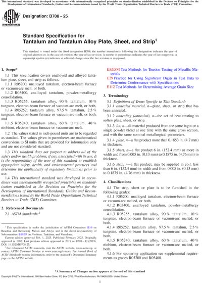 Standards PDF Cover Page