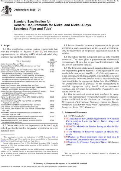 Standards PDF Cover Page