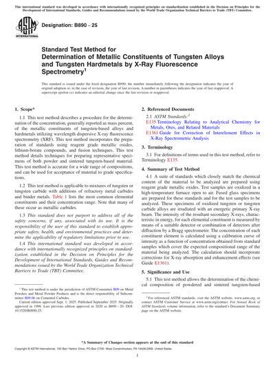 Standards PDF Cover Page