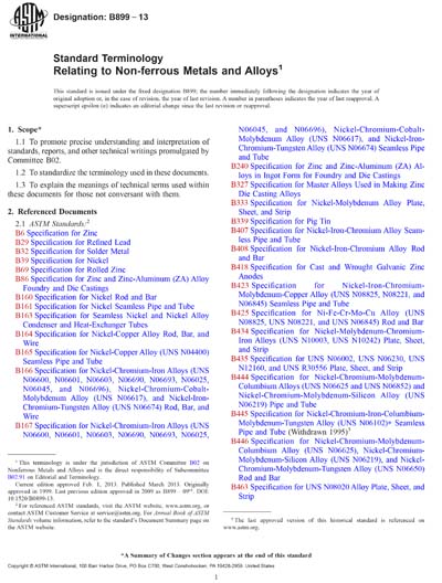 Standards PDF Cover Page