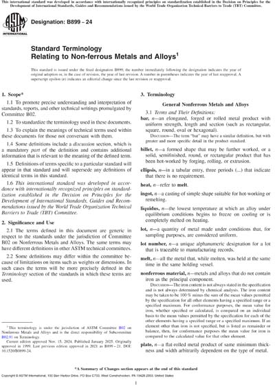 Standards PDF Cover Page