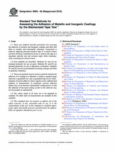 Standards PDF Cover Page