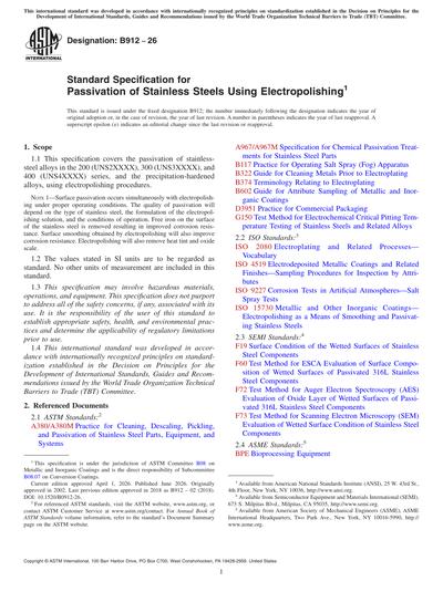 Standards PDF Cover Page