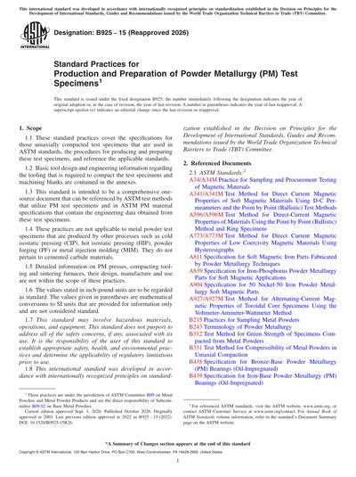 Standards PDF Cover Page