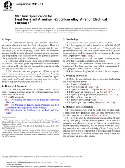 Standards PDF Cover Page