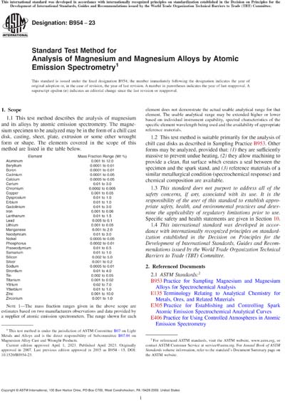 Standards PDF Cover Page