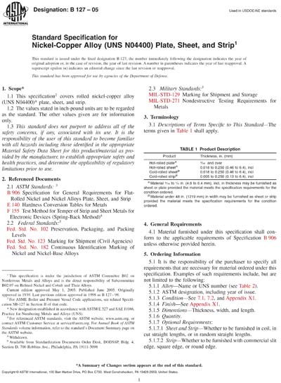 Standards PDF Cover Page
