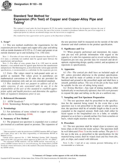Standards PDF Cover Page