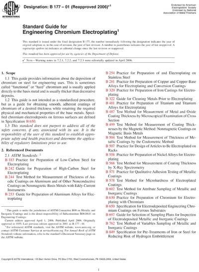 Standards PDF Cover Page