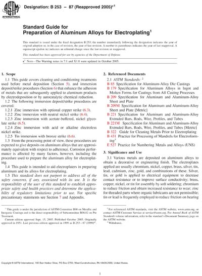 Standards PDF Cover Page
