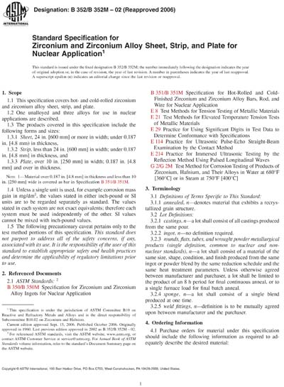 Standards PDF Cover Page