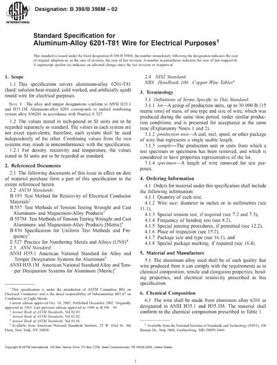 Standards PDF Cover Page