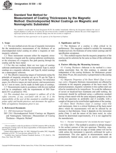 Standards PDF Cover Page