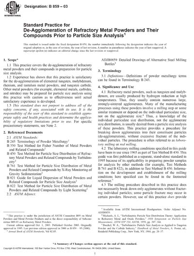 Standards PDF Cover Page