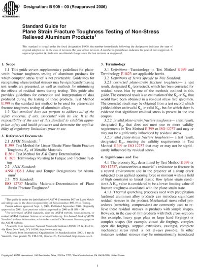 Standards PDF Cover Page