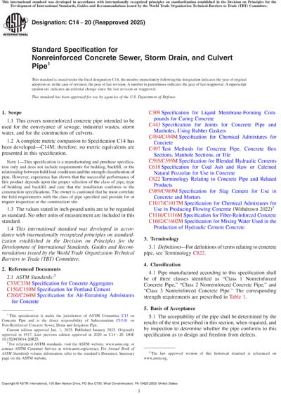 Standards PDF Cover Page