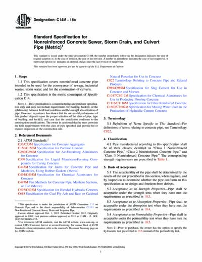 Standards PDF Cover Page