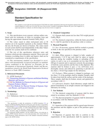 Standards PDF Cover Page