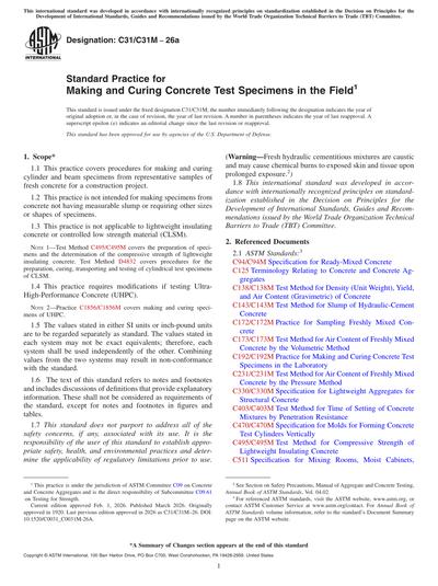 Standards PDF Cover Page