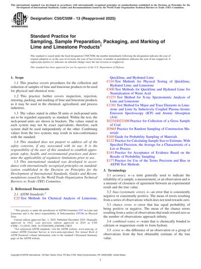 Standards PDF Cover Page