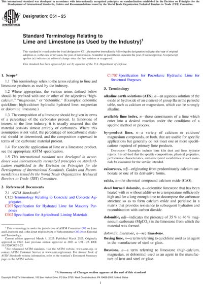 Standards PDF Cover Page