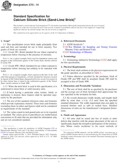 Standards PDF Cover Page