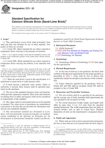 Standards PDF Cover Page