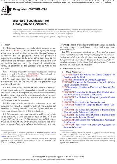 Standards PDF Cover Page