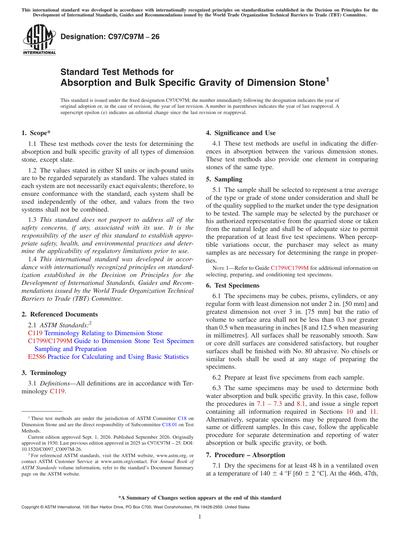 Standards PDF Cover Page