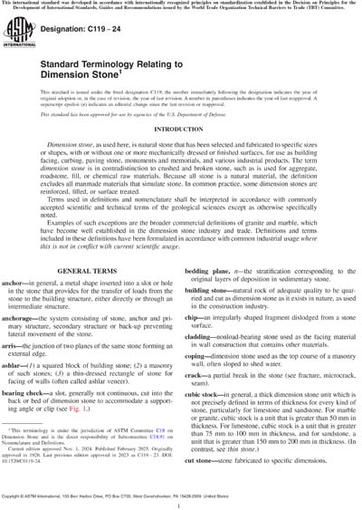 Standards PDF Cover Page