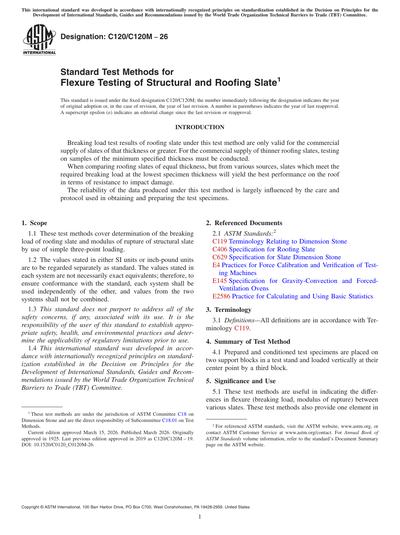 Standards PDF Cover Page