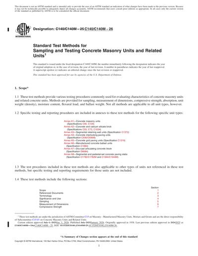 Standards PDF Cover Page