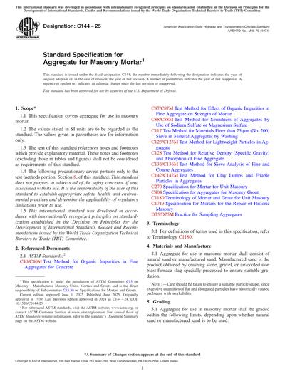 Standards PDF Cover Page