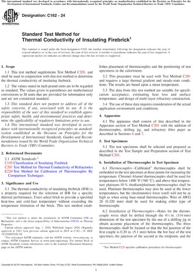 Standards PDF Cover Page