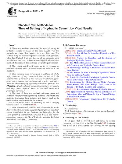Standards PDF Cover Page