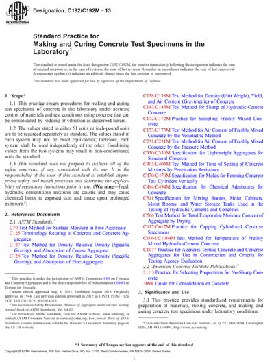 Standards PDF Cover Page