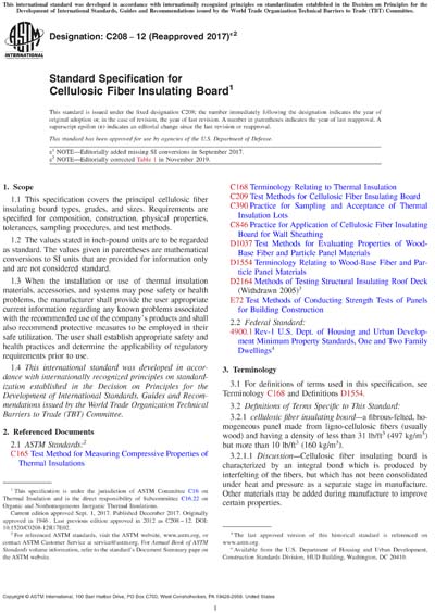 Standards PDF Cover Page