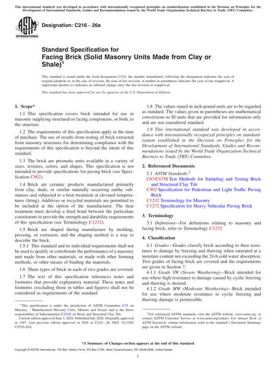 Standards PDF Cover Page
