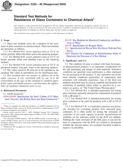 Standards PDF Cover Page