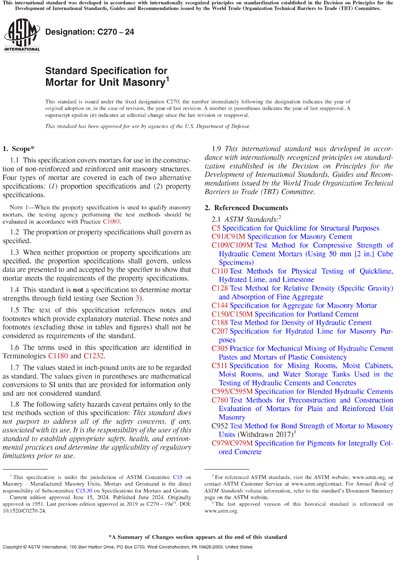 Standards PDF Cover Page