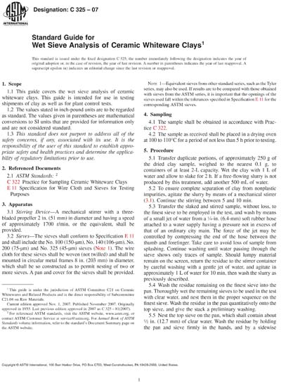 Standards PDF Cover Page