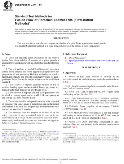 Standards PDF Cover Page