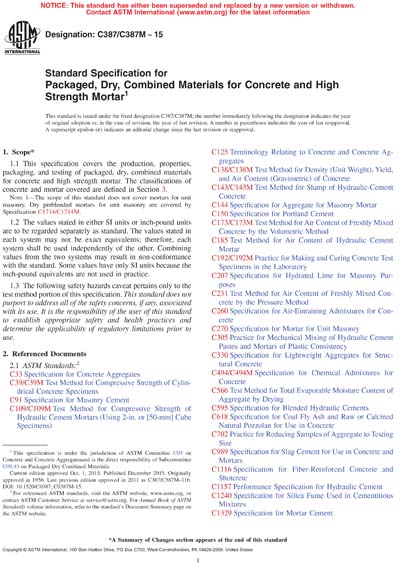 Standards PDF Cover Page