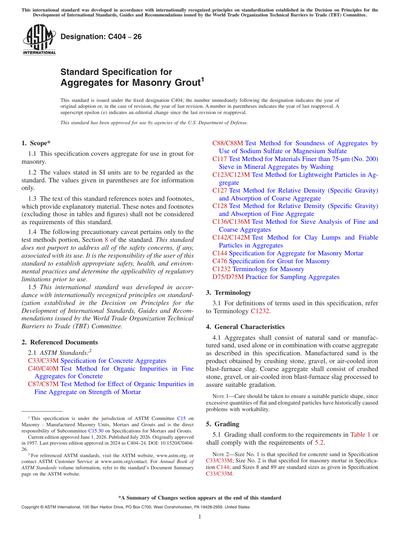 Standards PDF Cover Page
