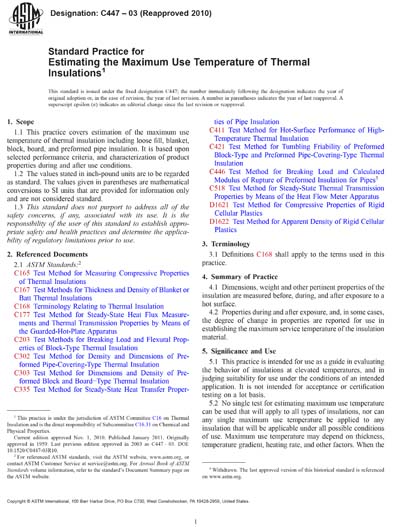 Standards PDF Cover Page